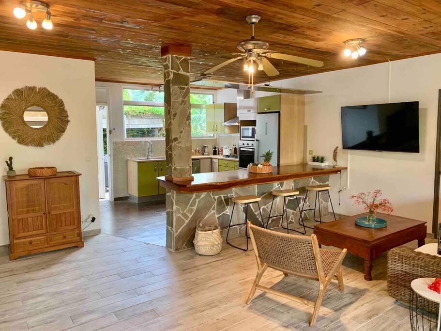 Villa Hoama Lodge Moorea Teavaro 外观 照片