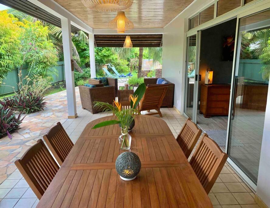Villa Hoama Lodge Moorea Teavaro 外观 照片