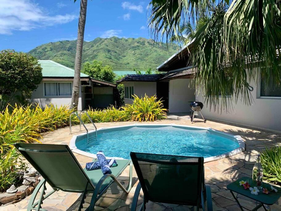 Villa Hoama Lodge Moorea Teavaro 外观 照片