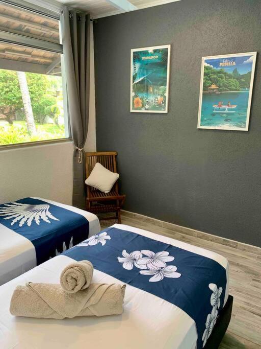 Villa Hoama Lodge Moorea Teavaro 外观 照片